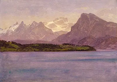 Alaskan Coast Range Albert Bierstadt